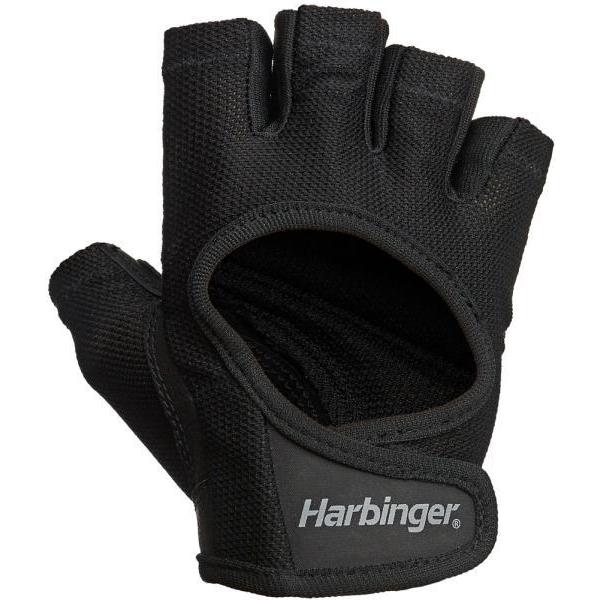 【ご予約品】 ブラック×ブラック 女性用 トレーニング手袋 パワーグローブ Harbinger（ハービンジャー） ボディケア ミューラー M グッズソノタ(21500) 21 その他