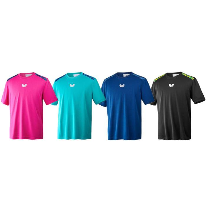 名入れ1ヵ所無料 卓球 Tシャツ 練習着 バタフライ かっこいい 半袖 ミティア Tシャツ リバーアップ 通販 Yahoo ショッピング