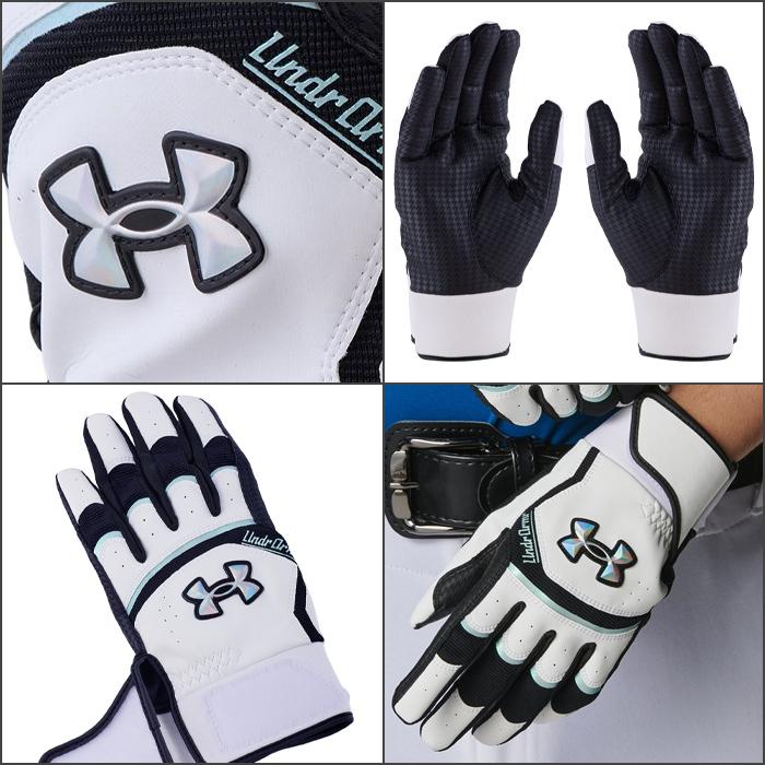 アンダーシャツ バッティング手袋つき UNDER ARMOUR 名入れ付き バッティンググローブ 刺繍 両手