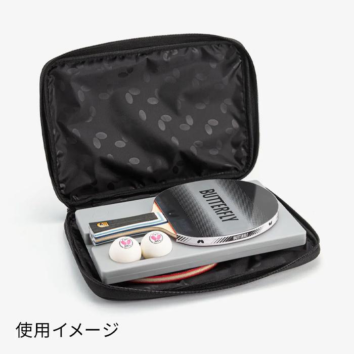 バタフライ キーホルダー付き 卓球 ラケットケース 2本 卓球ラケット 