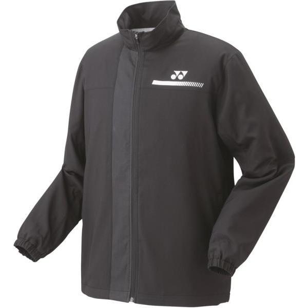 ヨネックス テニス ユニセックス 裏地付ウィンドウォーマーシャツ 21 ブラック ウインドブレーカー(70079-007)