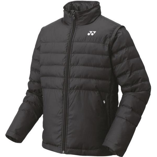 ヨネックス テニス ユニセックス 中綿ジャケット 21 ブラック ウインドブレーカー(90066-007)