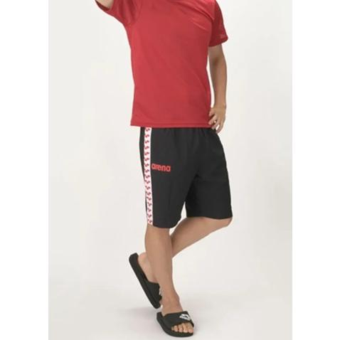 バレーボール japanハーフパンツ アリーナ 名入れ1段付き ハーフパンツ トレーニングパンツ 水泳