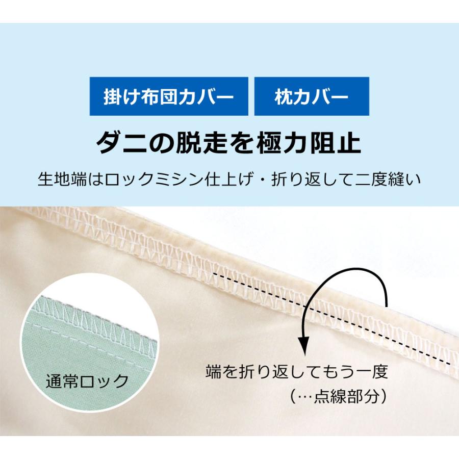 10%オフ 防ダニ 東洋紡アルファイン 布団カバー ベッドシーツ 3点 セット セミダブル 日本製 極細繊維 掛け布団カバー ボックスシーツ 枕カバー 国産｜yokohamashingu｜24