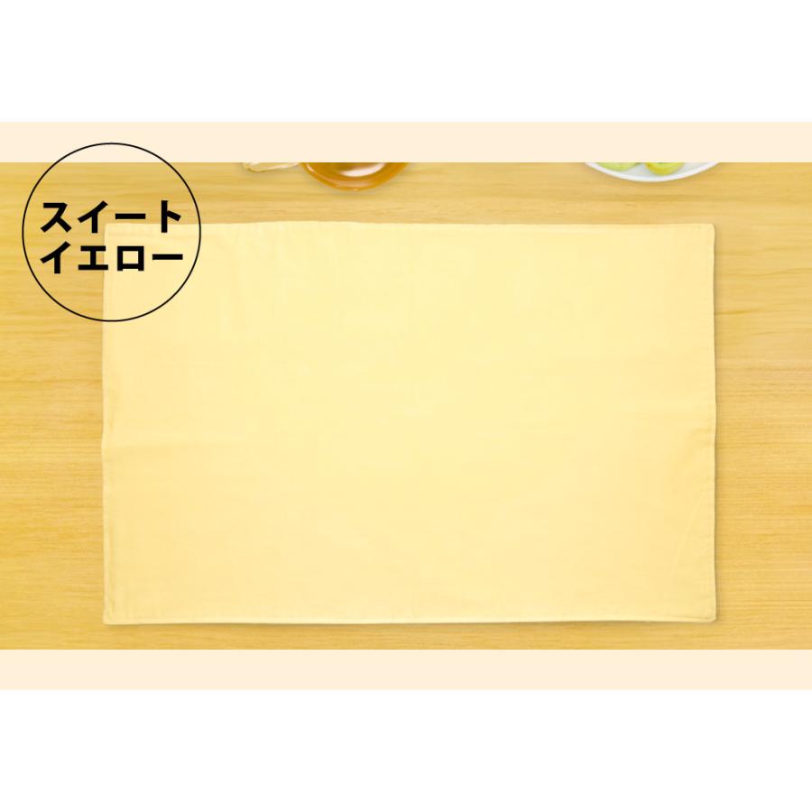 ランチョンマット 色が選べる 3枚セット 大判 40×60 日本製 給食