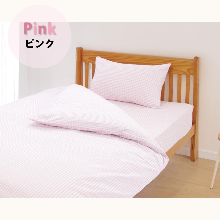 枕カバー 35×50 43×63 日本製 綿100% サッカー生地 まくらカバー