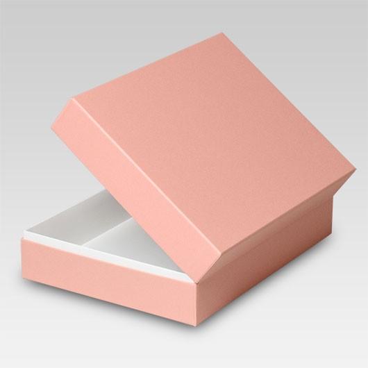 ギフトボックス 紙箱 化粧箱 菓子箱 無地 ラッピング おしゃれ プレゼント 贈答用 (代引不可) 貼り箱 ALLESシリーズ ヒンジケース1072 (ピンク) 60個セット_2