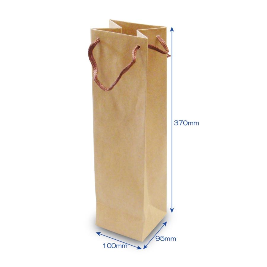 ワイン袋 ワイン用紙袋 手提げ紙袋 縦長 細長い ワインバッグ おしゃれ