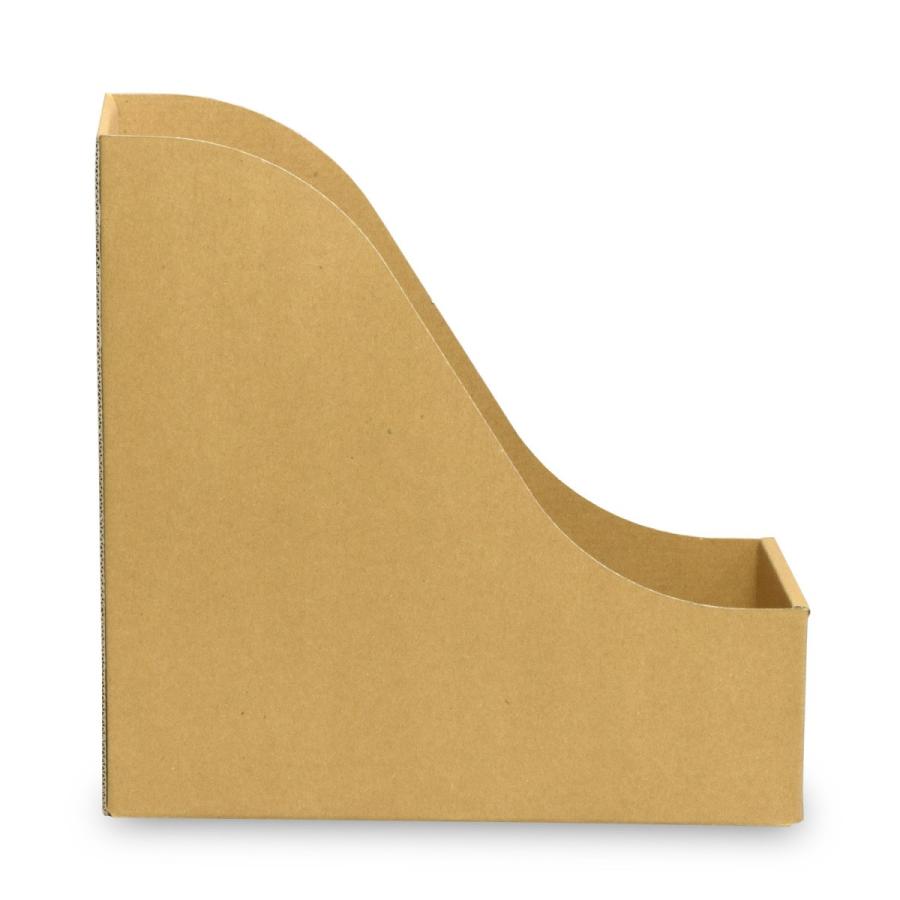 カラーボックス インナー ファイル収納ボックス ファイルスタンド 書類立て カラーボックス用ファイルボックス (No.1) (縦置き用) クラフト 4枚セット |  | 03