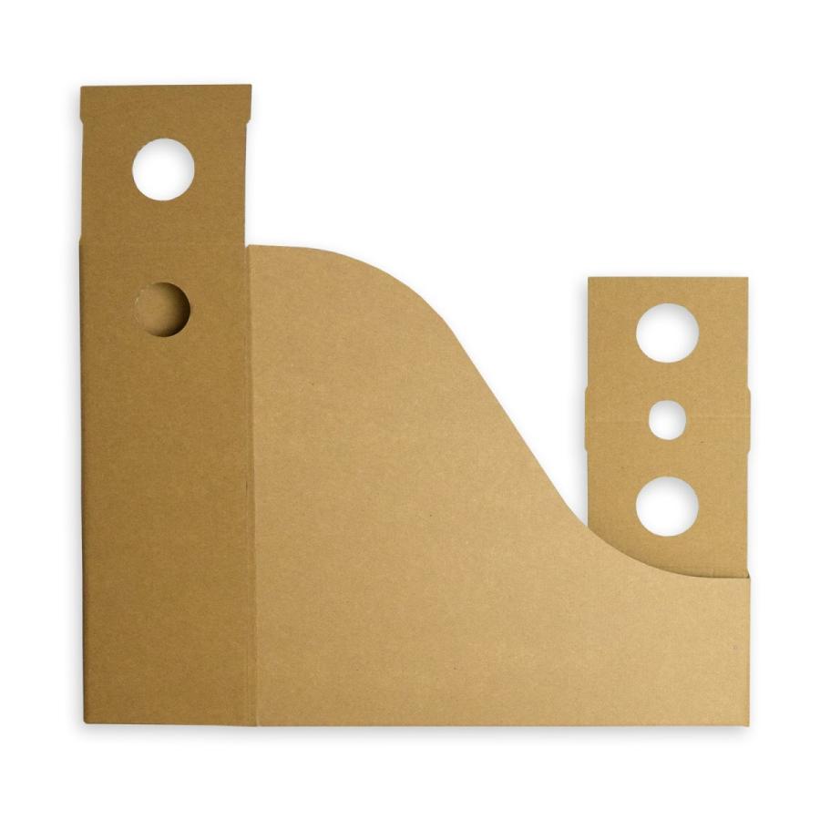 カラーボックス インナー ファイル収納ボックス ファイルスタンド 書類立て カラーボックス用ファイルボックス (No.1) (縦置き用) クラフト 4枚セット |  | 05