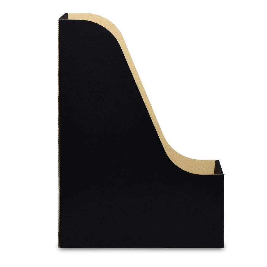 カラーボックス インナー ファイル収納ボックス ファイルスタンド 書類立て カラーボックス用ファイルボックス (No.2) (横置き用) (黒) 27枚セット |  | 03