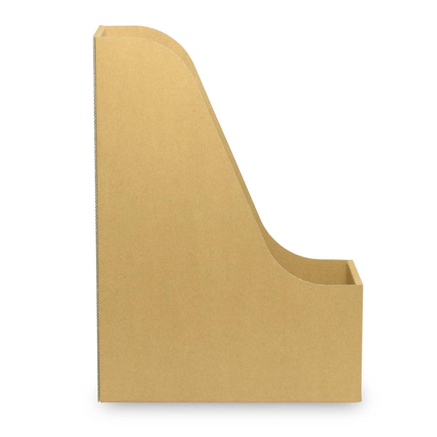 カラーボックス インナー ファイル収納ボックス ファイルスタンド 書類立て カラーボックス用ファイルボックス (No.2) (横置き用) クラフト 18枚セット |  | 03