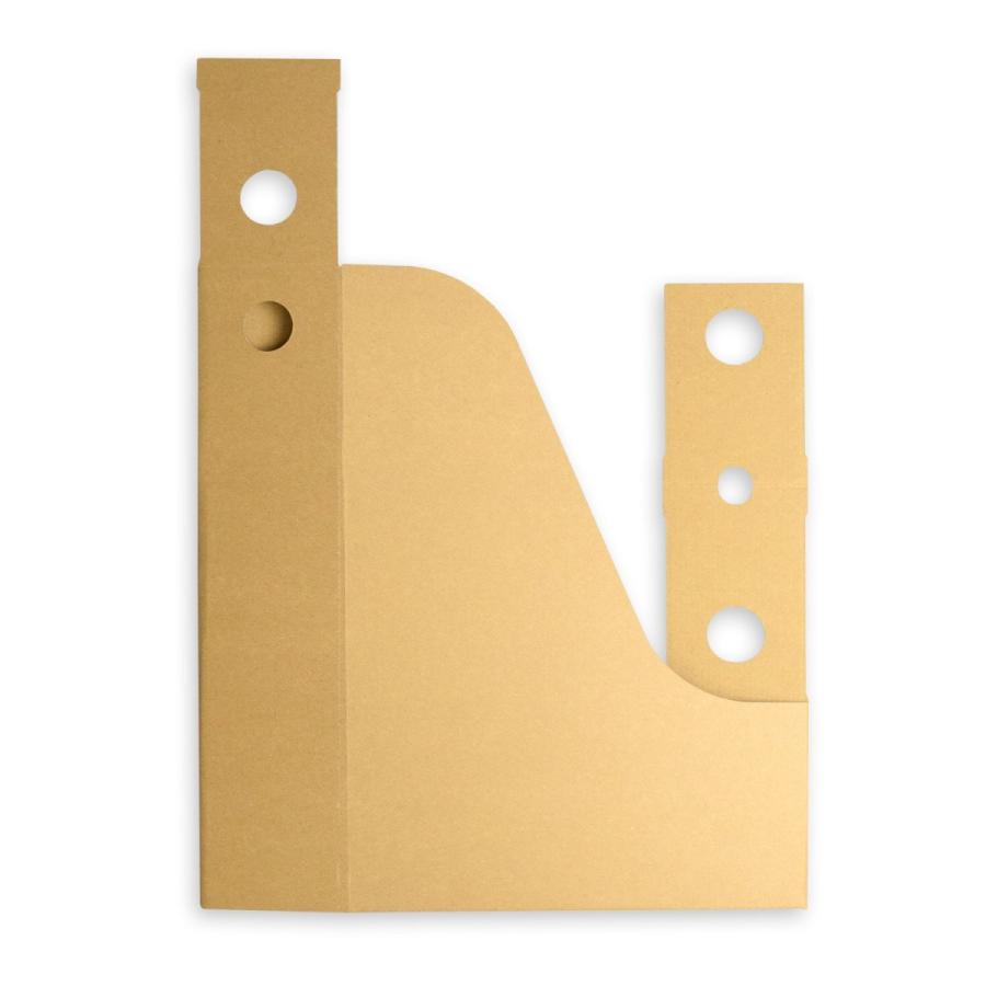 カラーボックス インナー ファイル収納ボックス ファイルスタンド 書類立て カラーボックス用ファイルボックス (No.2) (横置き用) クラフト 18枚セット |  | 05