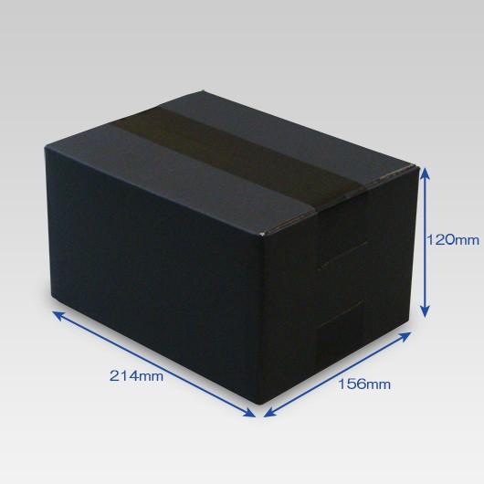 ダンボール箱 段ボール箱 ダンボール 黒 50サイズ 小さい 小型 小箱 