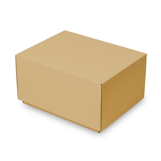 ギフトボックス 化粧箱 ダンボール箱 段ボール箱 段ボール おしゃれ 無地 組み立て プレゼント用 贈答用 ダンボール 組立箱 クラフト (No.34) 25組セットの画像
