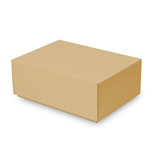 ギフトボックス 化粧箱 ダンボール箱 段ボール箱 段ボール おしゃれ 無地 組み立て プレゼント用 贈答用 ダンボール 組立箱 クラフト (No.35) 25組セットの画像