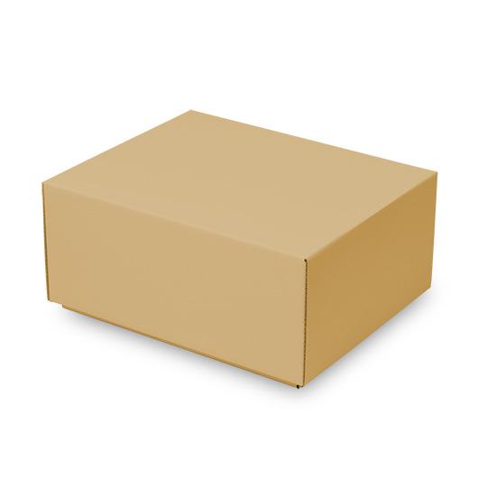ギフトボックス 化粧箱 ダンボール箱 段ボール箱 段ボール おしゃれ 無地 組み立て プレゼント用 贈答用 ダンボール 組立箱 クラフト (No.38) 25組セットの画像