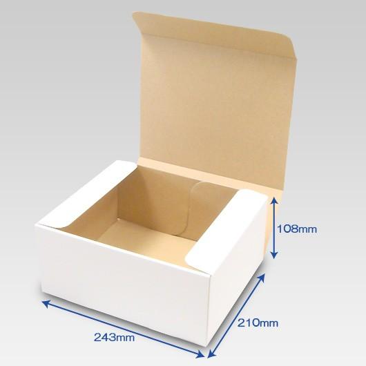 ダンボール箱 段ボール箱 クラフトボックス ギフトボックス 白