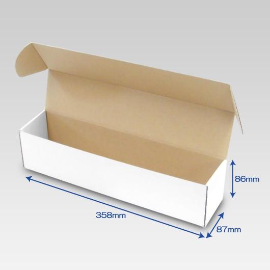 ダンボール箱 段ボール箱 白 クラフトボックス ギフトボックス 縦長