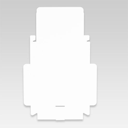 ダンボール箱 段ボール箱 クラフトボックス ギフトボックス 白 薄型 無地 プレゼント用 梱包資材 梱包材 梱包用品 ダンボール N式箱 (No.236) 300枚セット_3