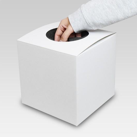 抽選ボックス くじ引き箱 ダンボール 段ボール 白 無地 イベント 抽選会 景品 抽選箱 丸穴タイプ 菊割れウレタン付 白 0枚セット Dan Tyusen Ure 0 横井パッケージyahoo 店 通販 Yahoo ショッピング