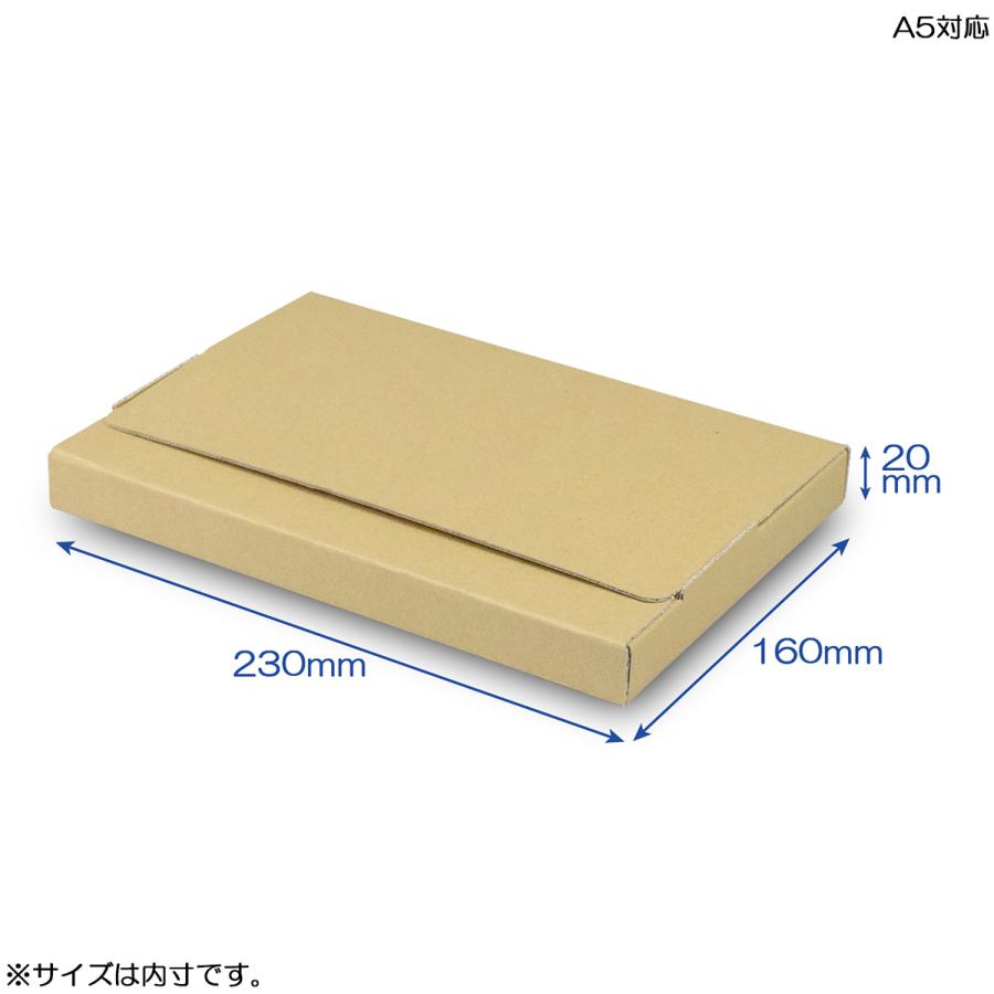 箱 ダンボール 段ボール 薄型 発送箱 梱包材 梱包資材 発送用 宅配用