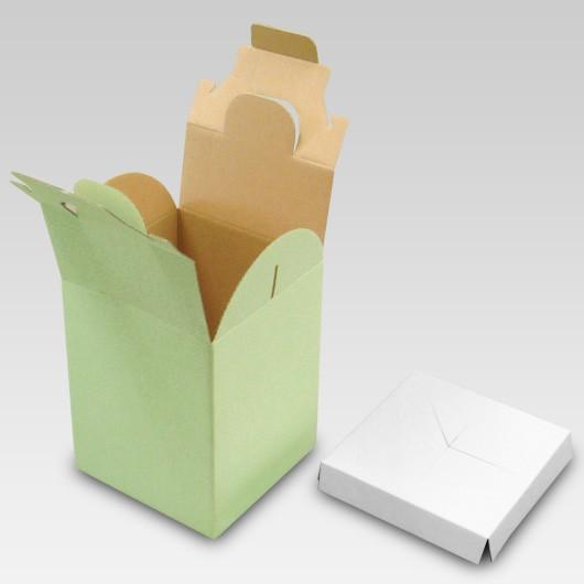 メロン箱 メロンの箱 化粧箱 ギフトボックス 紙箱 ギフト箱 フルーツ箱 果物箱 フルーツギフト 贈答用 くだもの 青果 メロン柄 (1個入れ) (R) 50セット_1