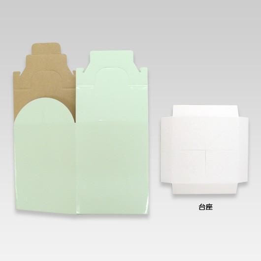 メロン箱 メロンの箱 化粧箱 ギフトボックス 紙箱 ギフト箱 フルーツ箱 果物箱 フルーツギフト 贈答用 くだもの 青果 ウグイスつやあり (1個入れ) (R) 100セットの画像