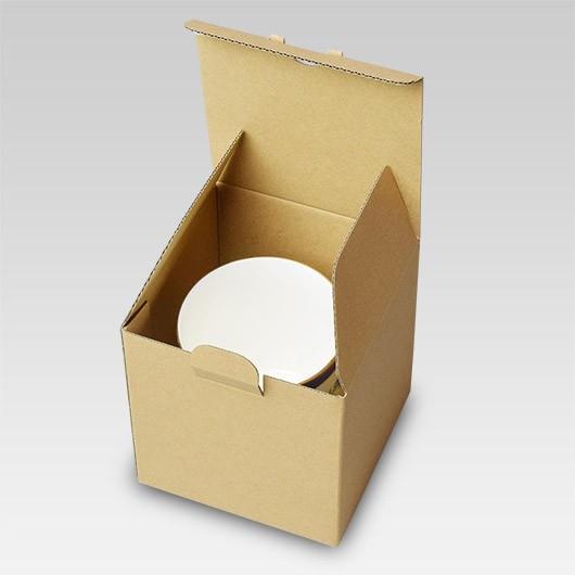 ギフトボックス 無地 クラフトボックス ダンボール箱 段ボール箱 小さい 小型 小箱 小物 プレゼント用 セレクトボックス (No.002) クラフト  100枚セット