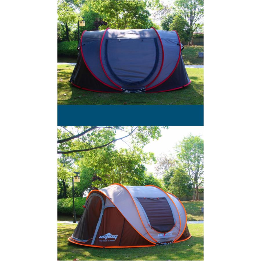 キャンプ テント おすすめ ワンタッチテント ポップアップテント 簡単 大きいサイズ ファミリー 5 6人用 キャンプ 車中泊 寝袋 アウトドア Qktt01 Qktt01 りんごヤフーショップ 通販 Yahoo ショッピング