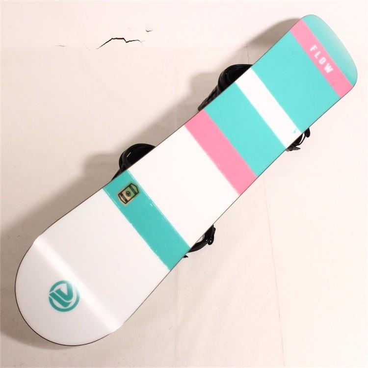 美品 16-17 FLOW VENUS/FLUX PR 2点セット ケース付 143cm 【中古