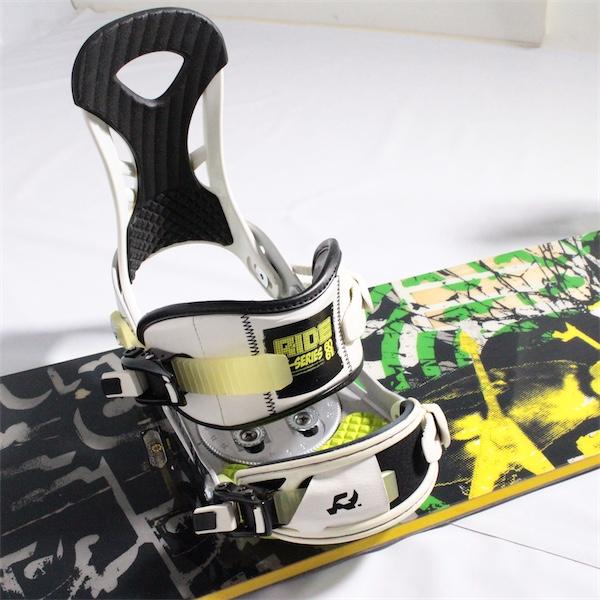 SALOMON/RIDE ボード バイン 2点セット ケース付 サイズ160cm 【中古