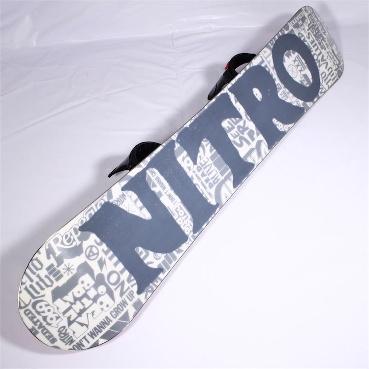 NITRO Demand Gullwing/HEAD NX MU 2点セット ケース付 サイズ155cm 【中古】スノーボード ボードセット