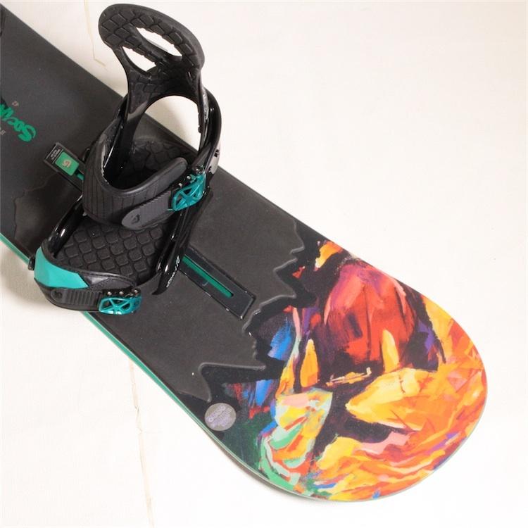 15-16 BURTON Socialite/Stiletto 2点セット サイズ142cm 【中古