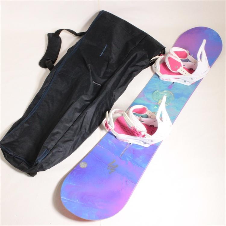 14-15 BURTON Feather/Citizen 2点セット サイズ140cm 【中古 