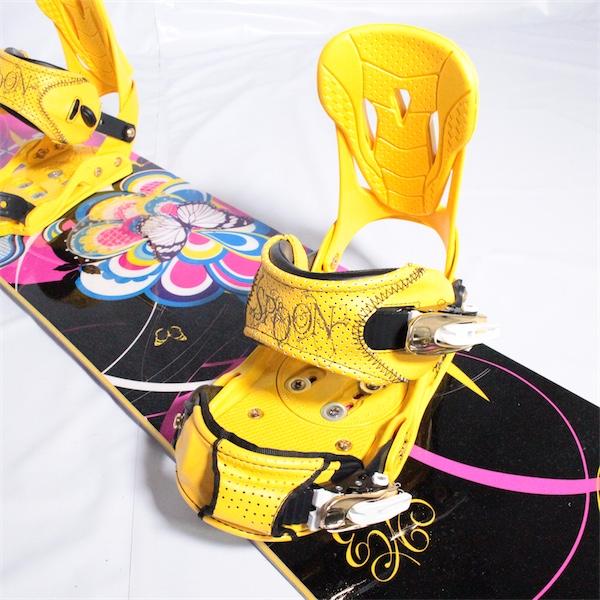 美品 M3/SPOON ボード2点セット ケース付 サイズ145cm 【中古 