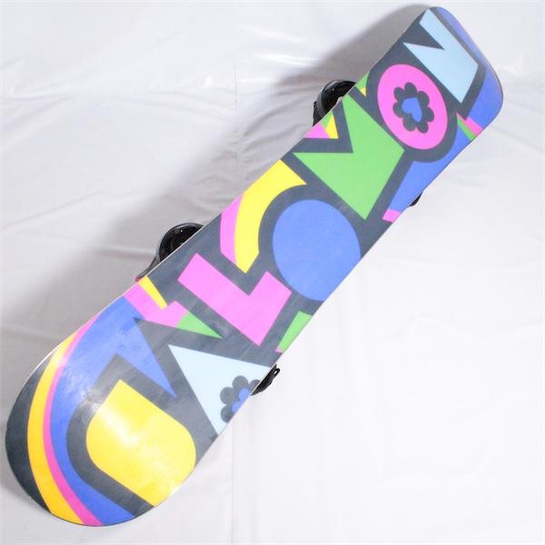 SALOMON（サロモン） ボード2点セット ケース付 サイズ138cm 【中古