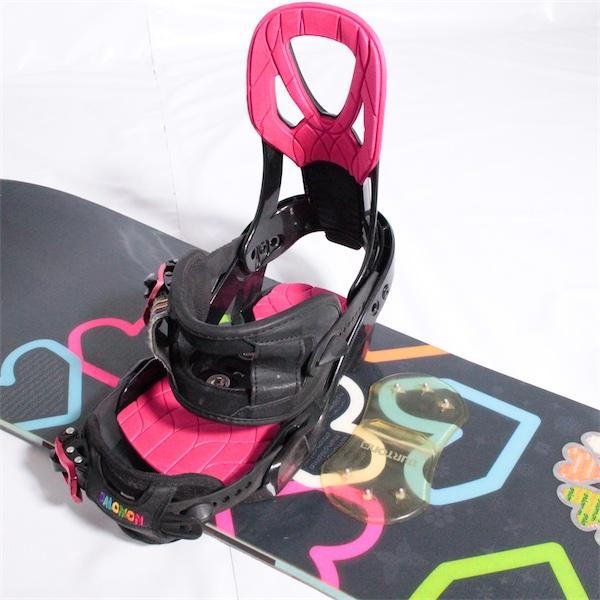 SALOMON（サロモン） ボード2点セット ケース付 サイズ138cm 【中古