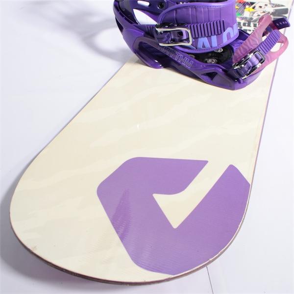 SUB INDUSTRIES/SALOMON ボード2点セット ケース付 サイズ155cm