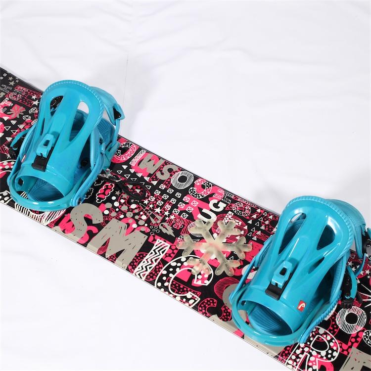 スノーボード 2点セットCOSMICSURF スノーボードheadビンディング COSMICSURF/HEAD 2点セット ケース付き サイズ141cm 【中古