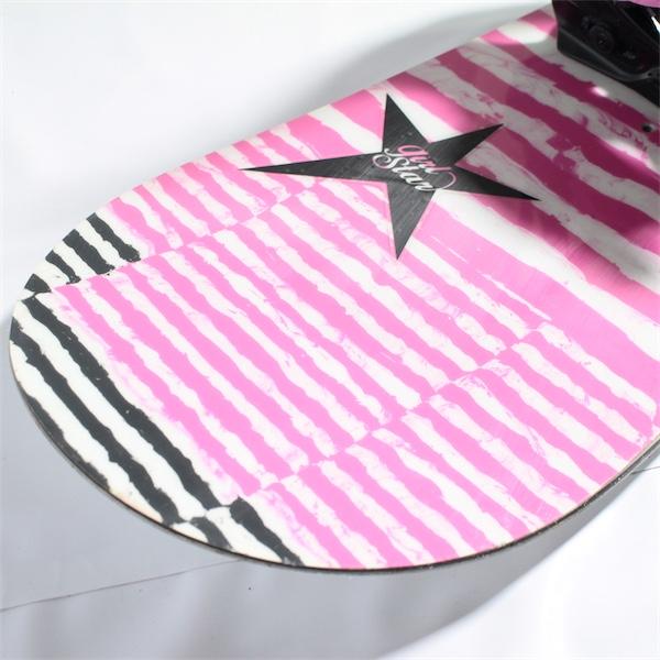 BURTON Feather/Pony 2点セット ケース付 サイズ140cm 【中古