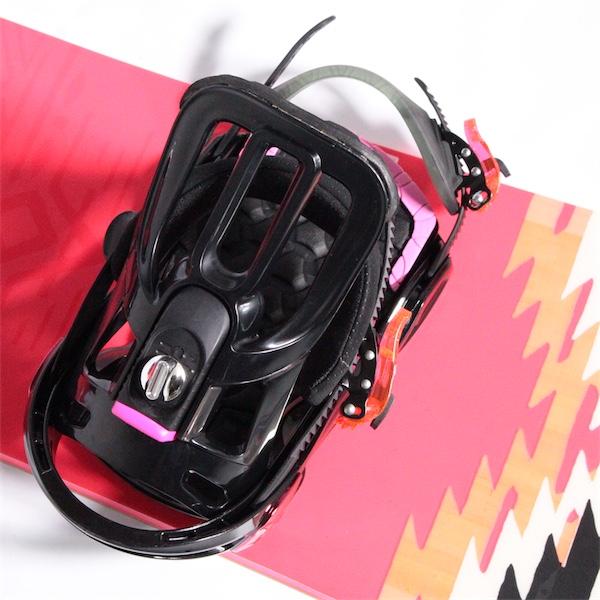 SALOMON サロモン SPARK スパーク スノボ　スノボセット レディース SALOMON（サロモン） 美品 SALOMON Spark/Rhythm 2点セット ケース付