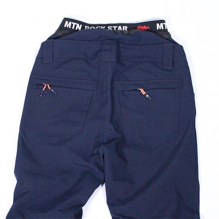 美品 18-19 MTN. Rock Star Narrow PNT サイズS 【中古】スノーボード 