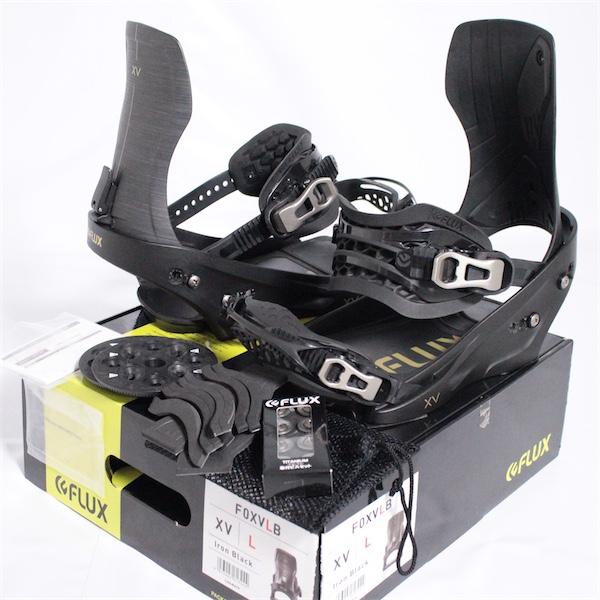 ビンディング　バインディング　flux Lサイズ FLUX BINDINGS 美品 19-20 XV サイズL 【中古】スノーボード