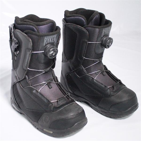 26.5cm黒スノーボードブーツ k2 K2 スノーボード用ブーツ BOA黒 26.5cm
