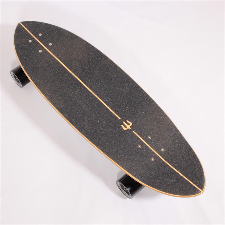 美品 CARVER Black Beauty CX4トラック 【中古】スケートボード スケボー SK8 デッキ カーバー サーフスケート サーフィン スノーボード オフトレ 完成品｜yokonorinet｜02