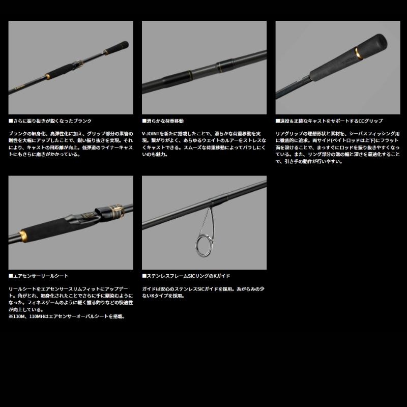 DAIWA（ダイワ） ダイワラテオ86ML・K【大型商品160】 : つり具の