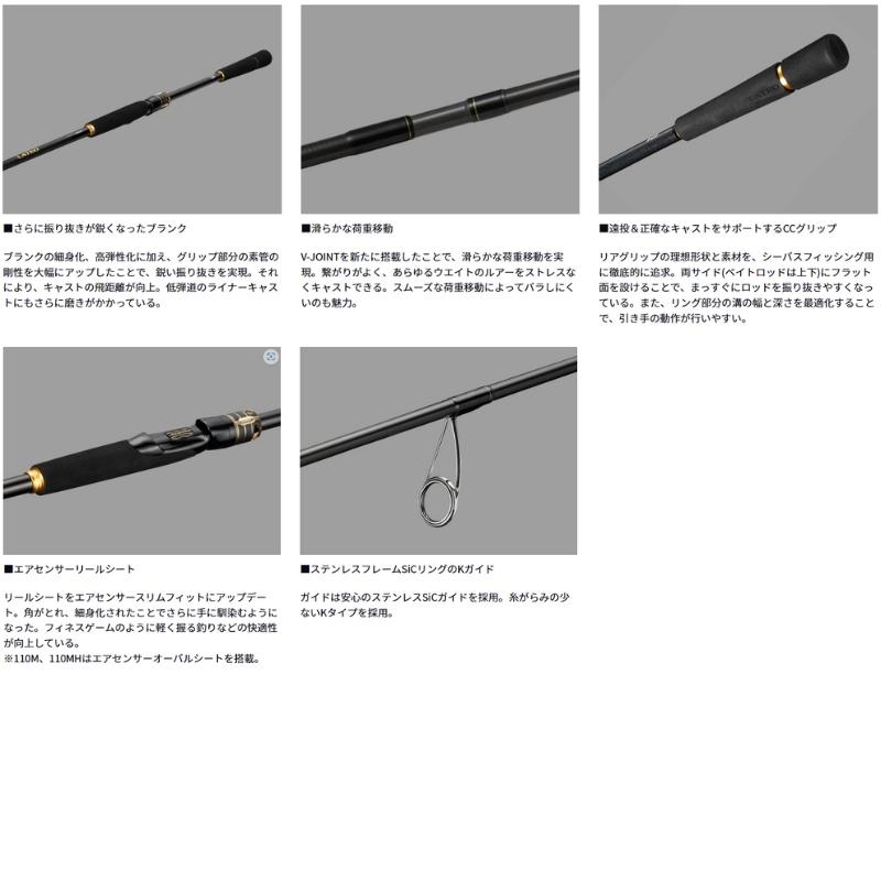DAIWA（ダイワ） ダイワLATEOラテオ86MLB・K【大型商品160】 : つり具