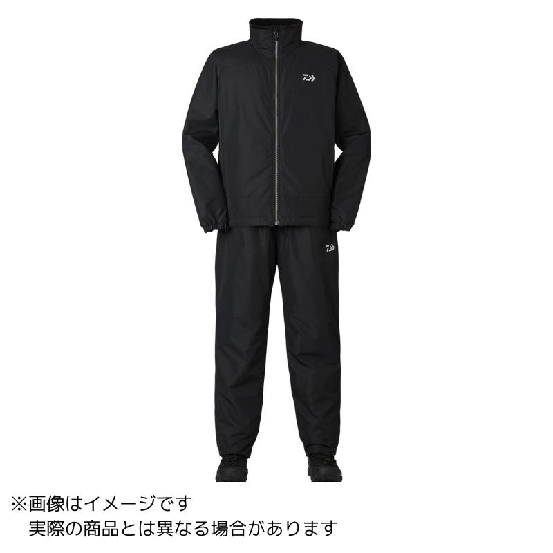 DAIWA（ダイワ） DI-5524 ウォームアップスーツ ＃ブラック ＃XL【中型