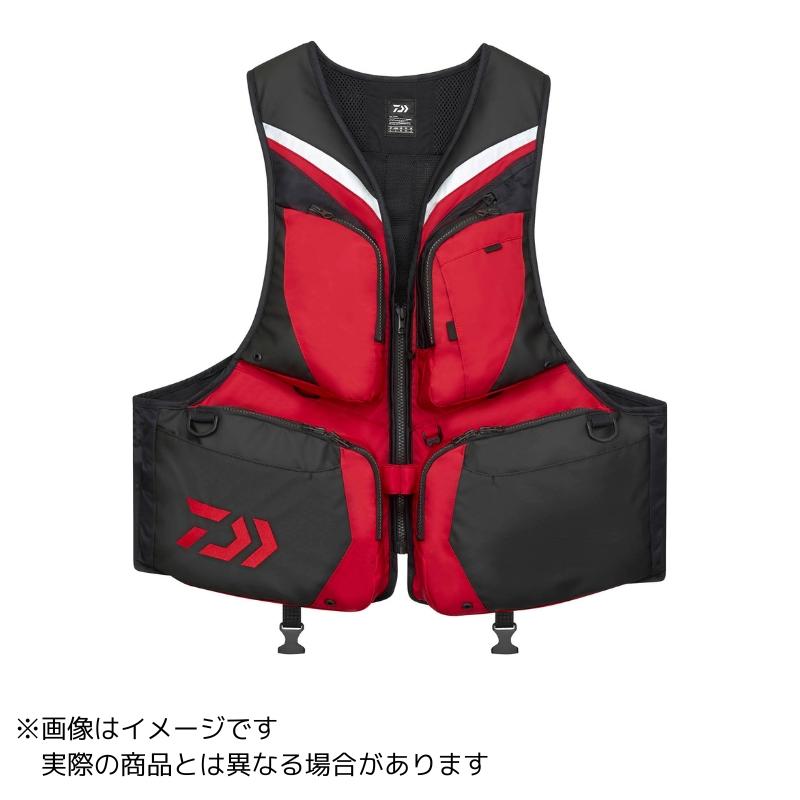 Daiwa DF-3324JM フローティングアラートベスト Lサイズ レッド DAIWA（ダイワ） ダイワDF-3324JMフローティングアラートベスト